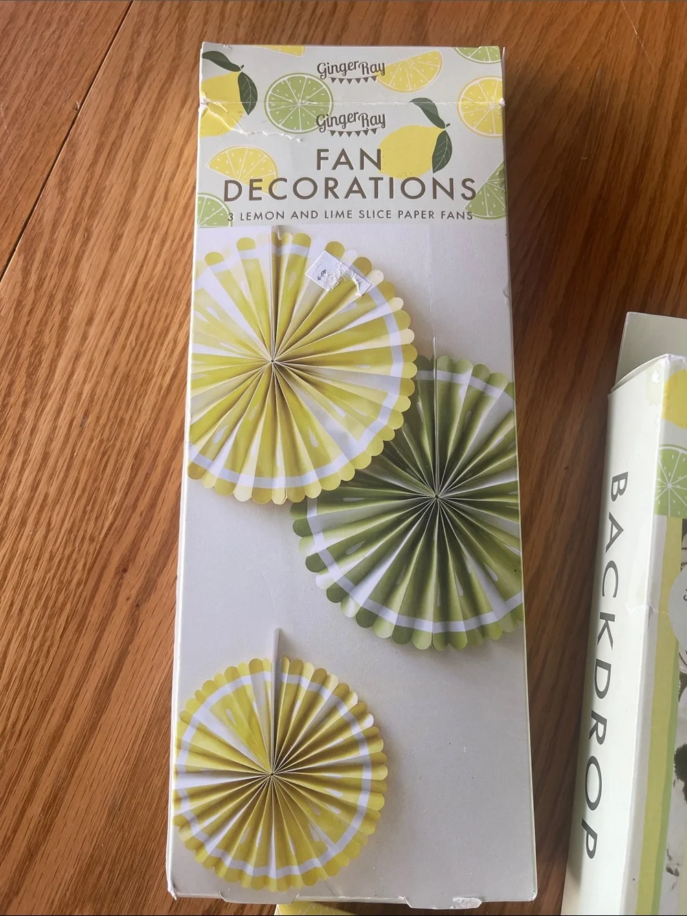 Lemon & Lime Party Decorations - Green and Yellow Ginger Ray 🌺